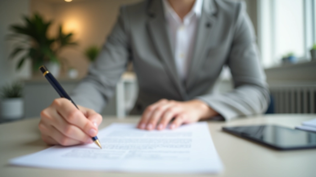 Pet owner signing rental agreement with landlord, documents on table showing pet policy terms